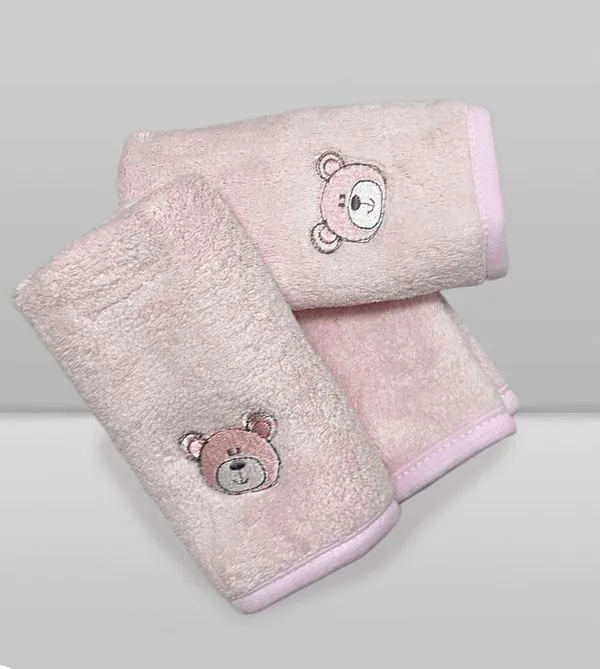 Kit Babita Power Sec Urso 3 Unidades Rosa