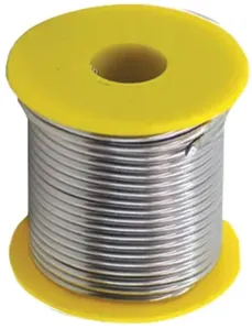 Estanho em Fio com Fluxo 1,5mm 50x50 Amarelo Rolo 500g - Soft