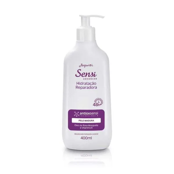 Desodorante Hidratante Jequiti Sensi Corporal Hidratação Reparadora 400 Ml