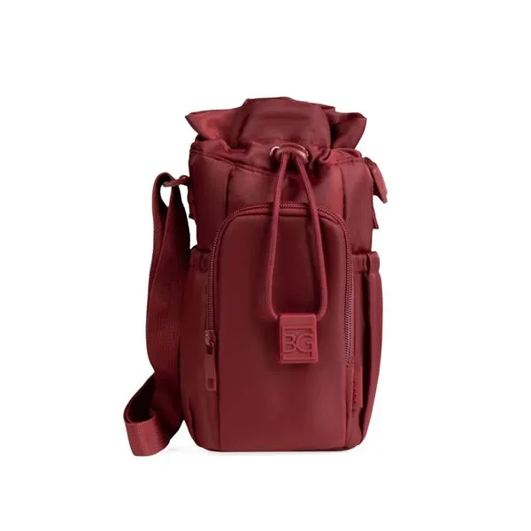 Bolsa Transversal Feminina Esportiva Cora Vinho 0280757667001