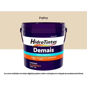 Tinta Acrílica Hidrotintas Econômica Fosca 15L Demais Palha (MP)