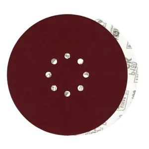 Disco de Lixa 9" 225mm 8 Furos Grão 240 10 Peças Lixas Tatu