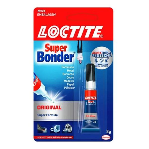 Adesivo Super Bonder 3g