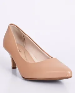 Scarpin Feminino Beira Rio Salto Fino Bege 36