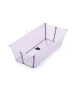 Banheira Flexível Transparente Lavanda XL Plug Térmico Stokke W535914