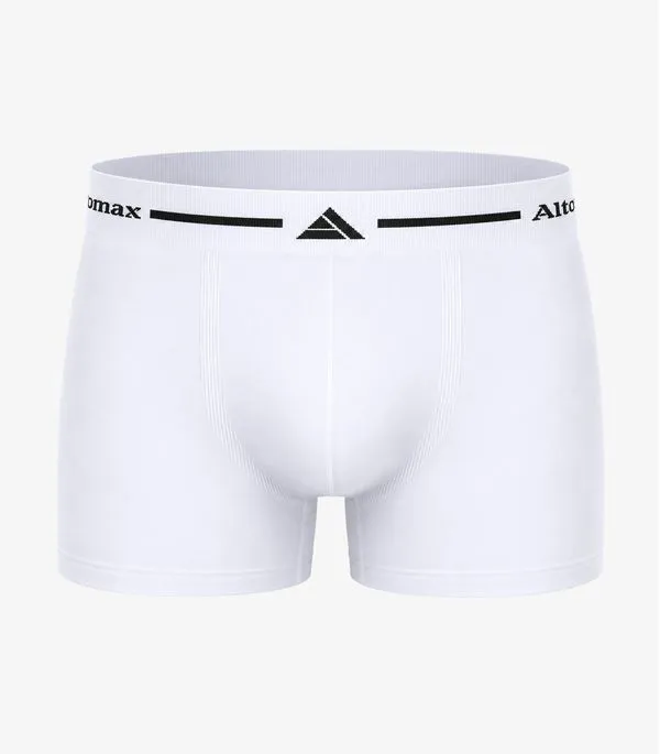 Cueca Boxer Lisa Microfibra Altomax Branco GG
