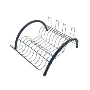 Escorredor De Louça Madefer Inox Arco Top Preto 4-175 (MP)