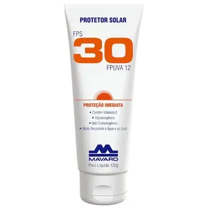 Protetor Solar FPS30 120 Gramas - A054 - MAVARO