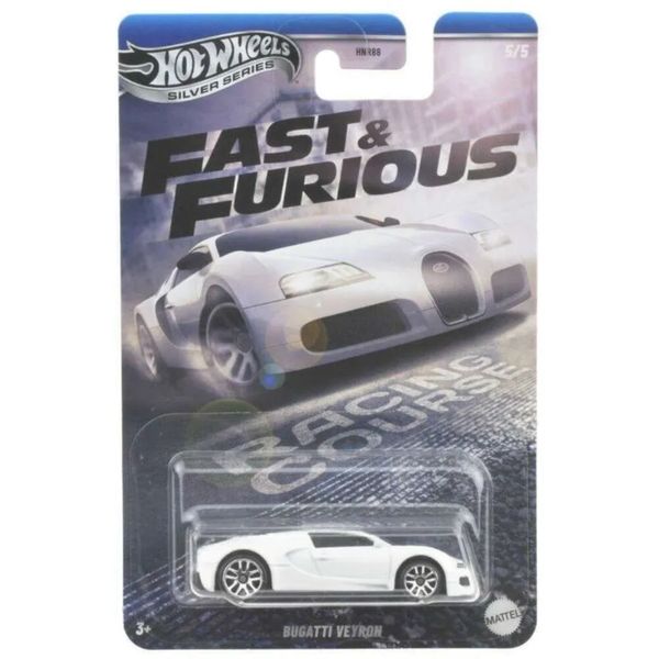 Hot Wheels Velozes e Furiosos Bugatti Veyron Original 1magnus Branco