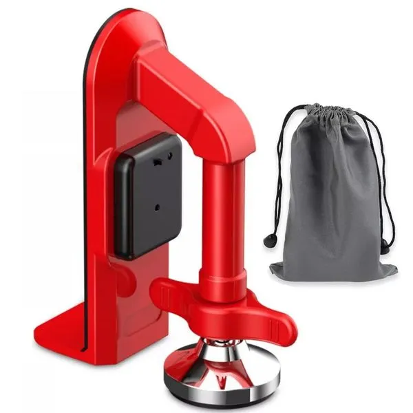 Trava de Porta com Alarme SU-TRAVE1 80 DCB Portátil Anti Furto Vermelho Mundo LGBT Trava de Porta com Alarme SU-TRAVE1 80 DCB Portátil Vermelho Mundo LGBT