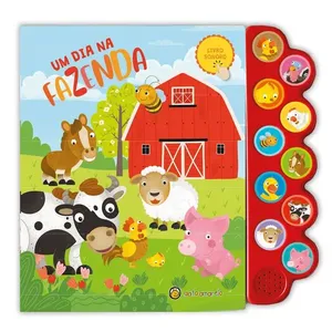 Livro Musical - Um Dia na Fazenda - Com Sons - Catavento