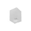 Spot De Sobrepor Astraled Carina Par 20 E27 Quadrado Bivolt Branco Ss-7710