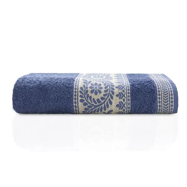 Toalha Rosto Mystic Algodão Marinho R7754 50x80cm 103677567754 - Camesa