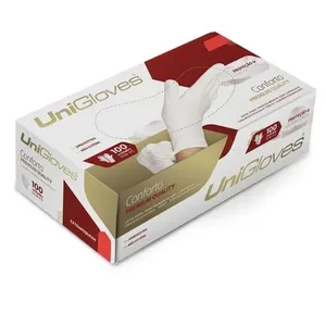 Luva Premium Quality Unigloves Sem Pó G 100 Unidades