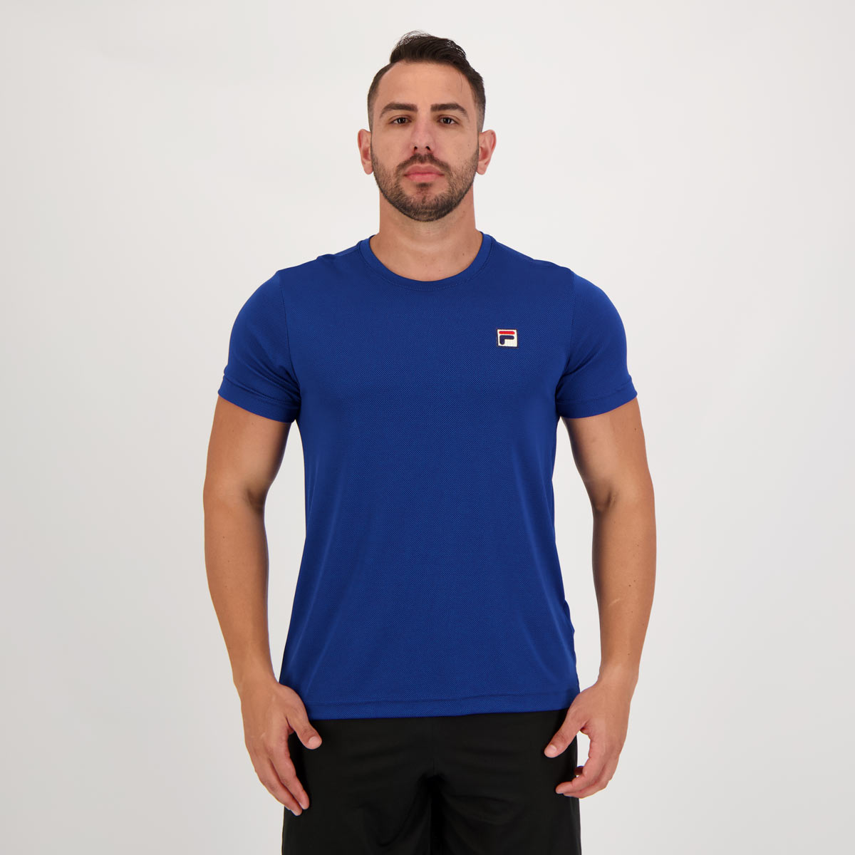 Camiseta Fila Action III Azul Marinho
