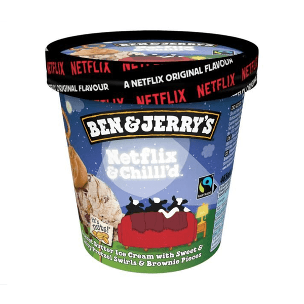 Sorvete Ben&Jerry's Netflix&Child 458ml