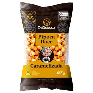 Pipoca Doce de Milho Caramelizada 100g Ref.1480 Delicássis