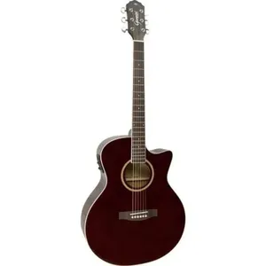 Violão Giannini Gsf3 Ceq Eletroacústico Aço Translucent Dark Wine Dark Wine [f002]