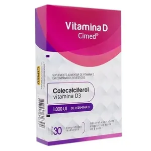 Vitamina D 1000ui 30 Comprimidos