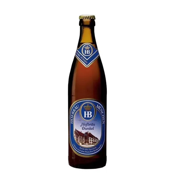 Cerveja alemã HB Dunkel 500ml