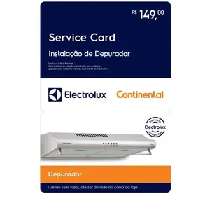 Serviço de Instalação de Depurador - Electrolux