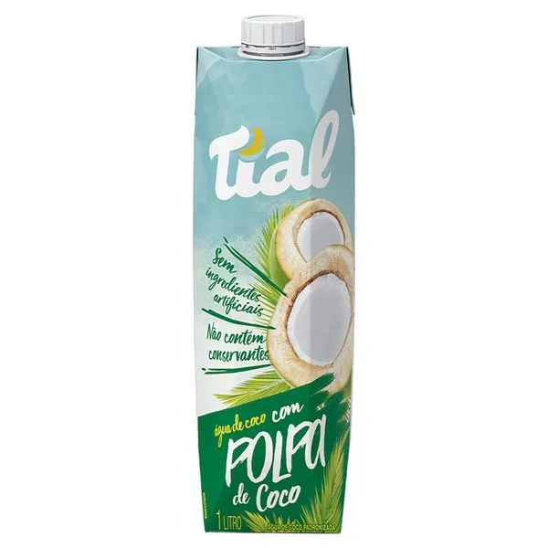 Água de Coco Polpa Tial 1 Litro