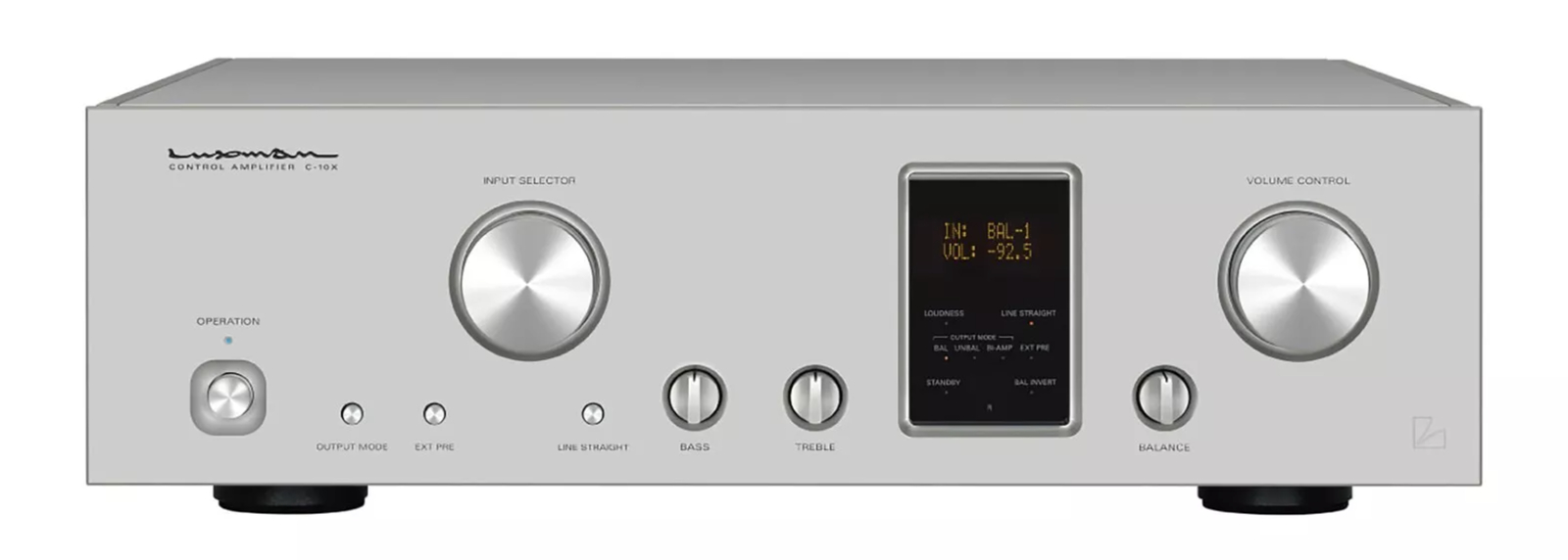 Pré-Amplificador Luxman C-10X Pureza Sonora e Controle Absoluto