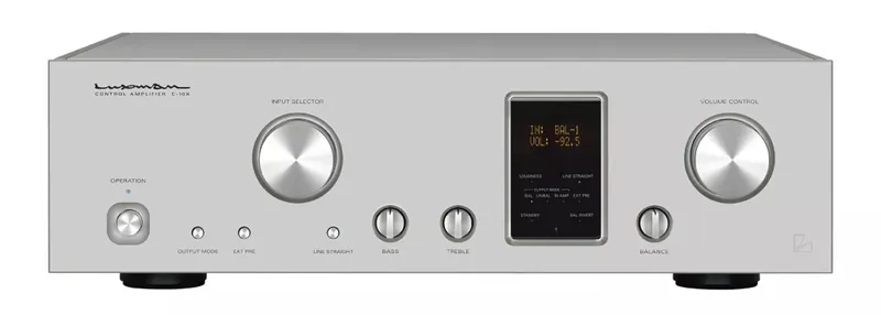 Pré-Amplificador Luxman C-10X Pureza Sonora e Controle Absoluto