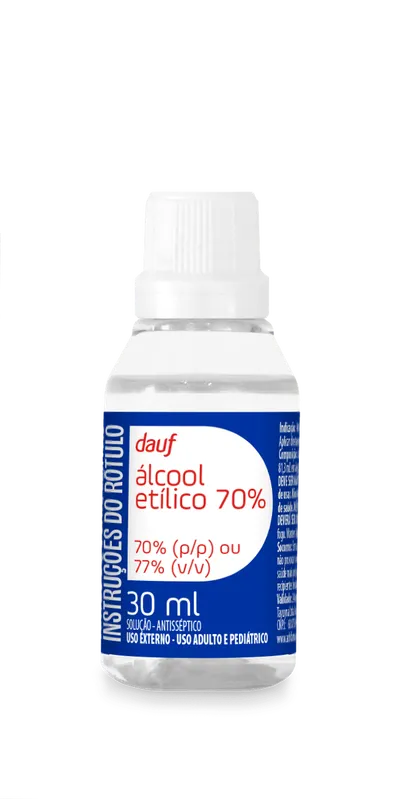 Antisséptico Dauf Alcool 70 Gotas 30ml