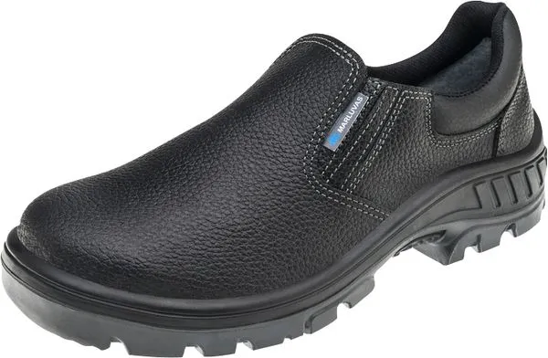 Sapato de couro com elástico nº 39 com biqueira 95S19-BP - MARLUVAS