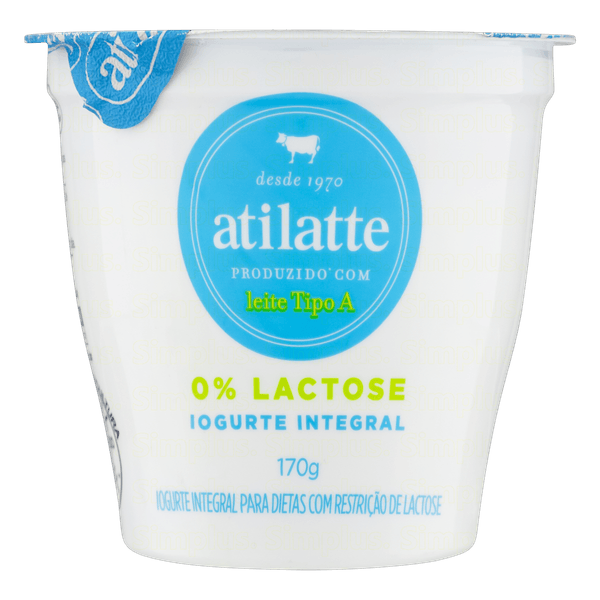 Iogurte Ati Latte Integral Sem Lactose 170g