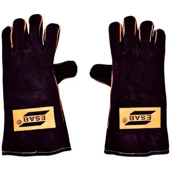 Luva Soldador Esab Térmica Heavy Duty Black BR Preta (MP)
