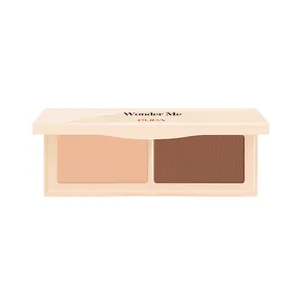 Pó Facial de Contorno Duplo Pupa Wonder Me Natural - Medium Dark Skin