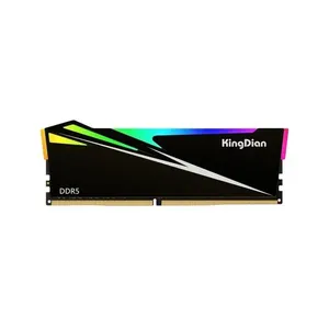 Memória Ram Para Desktop Kingdian 32gb Rgb Ddr5 Rh53 5600mhz Preto (MP)