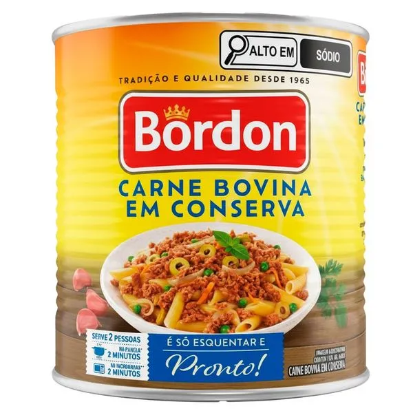 Carne Bovina Em Conserva Bordon 310g