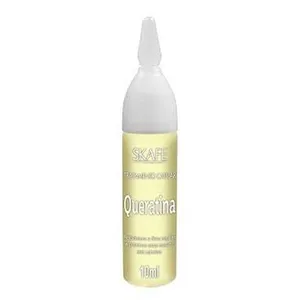 Ampola De Tratamento Capilar Queratina Skafe 10ml