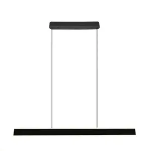 Pendente Dcd03016 LED 60W 3000K Autovolt Preto com Estrutura em Alumínio e Acrílico Casa Chafariz Pendente Dcd03016 LED 60W 3000K Autovolt Preto em Alumínio e Acrílico Casa Chafariz