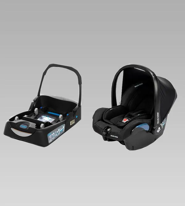 Bebê Conforto Citi² com Base Maxi Cosi Essential Black
