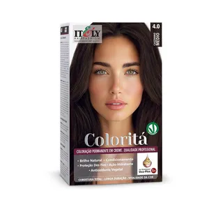 Tinta de Cabelo Itely Coloritá 4.0 Castanho Médio 50g