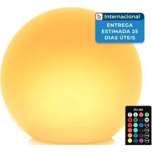Luminária Mr.Go Decorativo LED 35cm Amarelo A-MBI