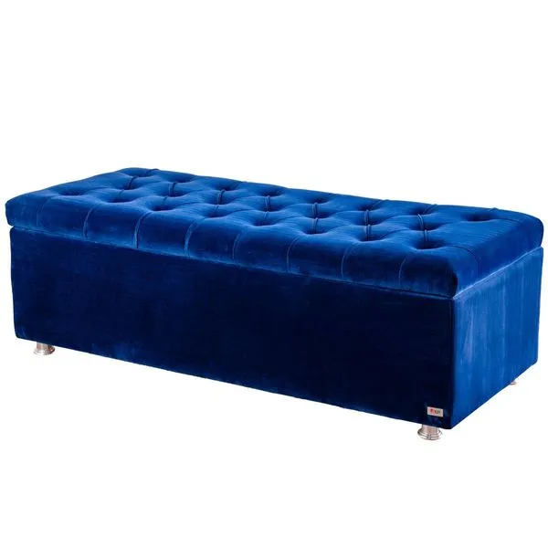 Puff Baú Aga Com Captoner Maia Azul (MP)