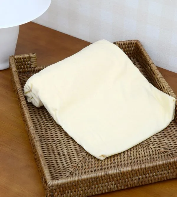 Lençol para Berço Americano Liso - 66020001 Vanilla