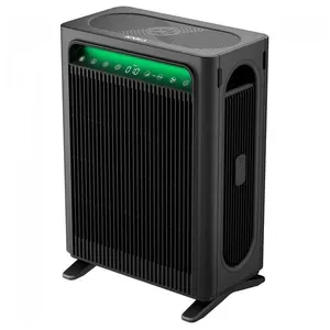 Purificador de Ar KNKA APH4000 para Quartos e Grandes Ambientes, Filtro HEPA Lavável, Modo PET e ECO, Display AQI, Preto