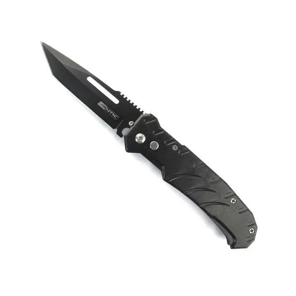 Canivete Tático Swish TAG com Sistema de Abertura Automática, Trava de Segurança e Clip Preto TAG Canivete Tático Swish TAG com Sistema de Abertura Automática e Trava de Segurança Preto TAG