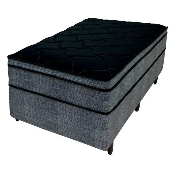 Cama Box Solteiro Pelmex Confort Molas Ensacadas Pocket 70x88x188cm (MP)