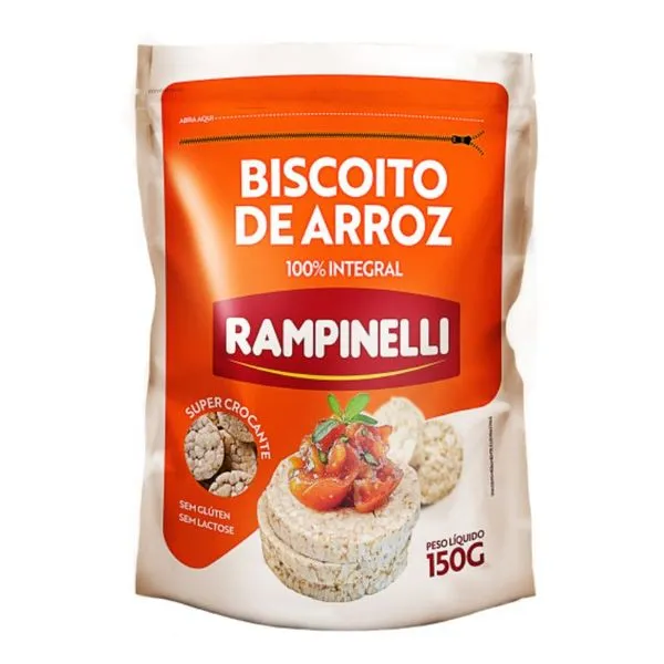 BISCOITO INTEGRAL RAMPINELLI 150G