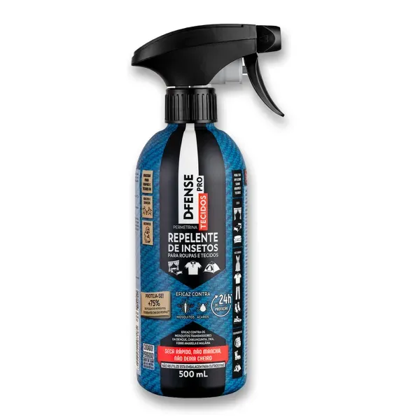 Repelente D-Fense Pro Tecidos Haxea 500 ml