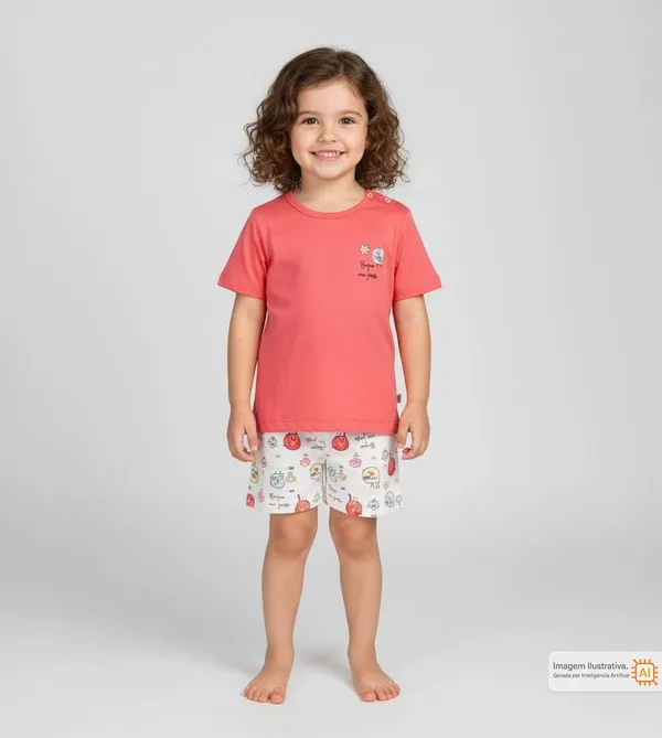 Pijama Bonjour Coral - 2