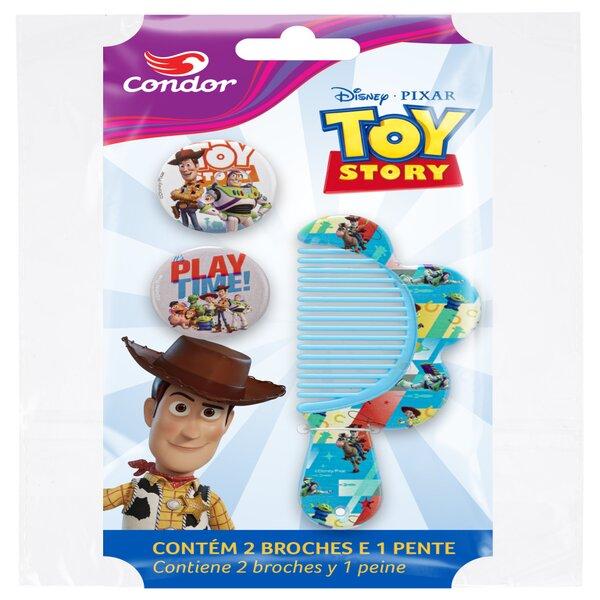 Pente Para Cabelo Toy Story + Acessórios Condor PENTE P/CAB TOY STORY + ACESSORIOS CONDO