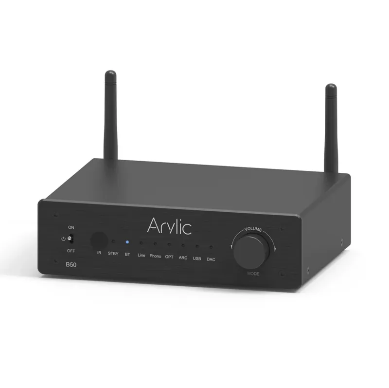 Amplificador Arylic B50 Bluetooth aptx HD 50w Bivolt
